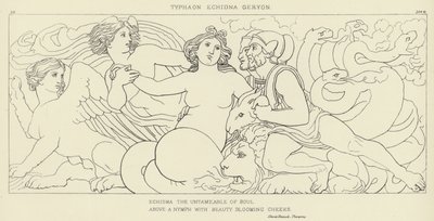 Typhaon, Echidna, Geryon by John Flaxman